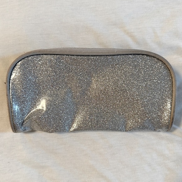 Silver Glitter Deluxe Pencil Pouch - Picture 3 of 7